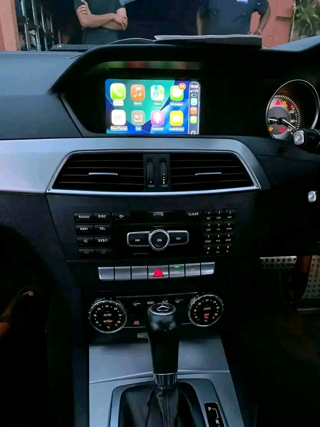 Mercedes-Benz C-Class with Apple CarPlay fitted